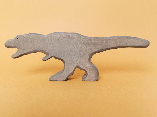 Tyranozaur, figurka 
drewniana
rękodzieło z drewna,przedmiot z drewna,produkt z drewna, wyrób z drewna,drewniane, drewniane figurki